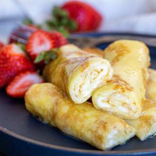 Crepes With Cream Cheese Filling
