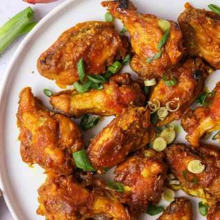 Easy Crispy Curry Wings