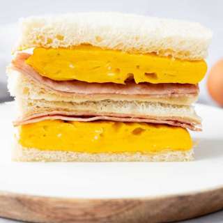 Easy 10-min. Hong Kong Ham Egg Sandwich