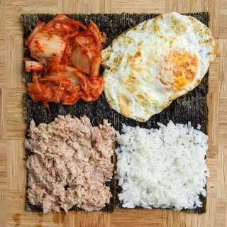 10-min. Easy Folded Kimbap