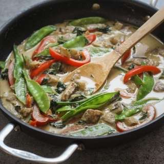 Thai Green Curry with Eggplant Recipe