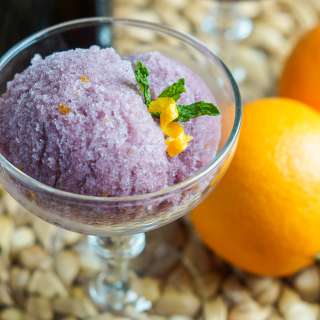 Sorbete de la Rioja (Rioja Wine Sorbet)