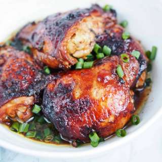 Easy & Simple Soy Hoisin Chicken Thighs