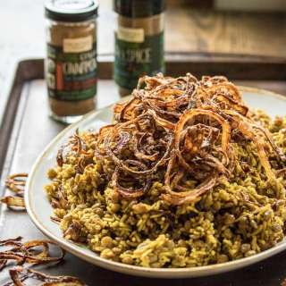 Mujaddara: Lentils and Rice Recipe