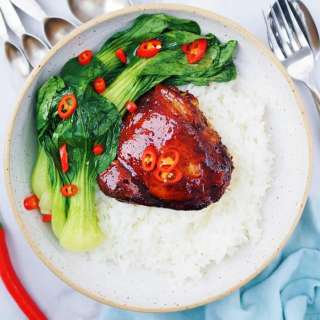 Easy & Simple Soy Maple Glazed Chicken