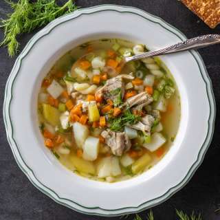 Herbed Chicken Noodle Soup