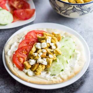 Mediterranean Chicken Pita Sandwich Recipe