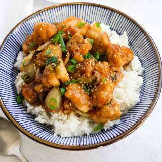 Quick & Easy Sweet Sticky Korean Chicken