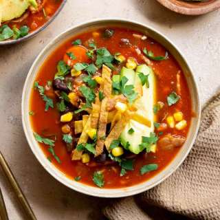 Rotisserie Chicken Tortilla Soup