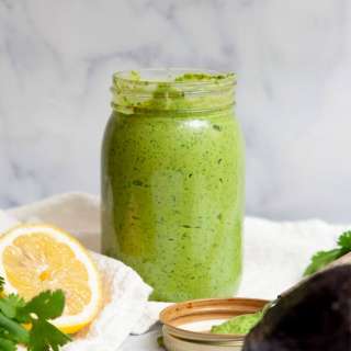 Avocado Green Goddess Dressing