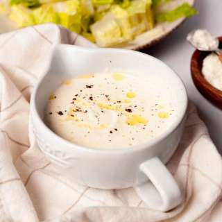 Healthy Caesar Dressing without Anchovies