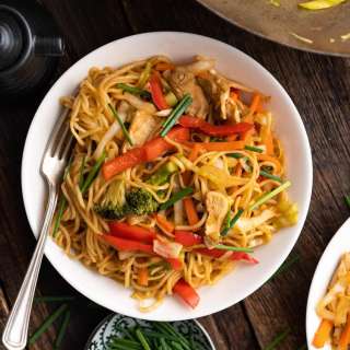 Chicken Yakisoba Recipe