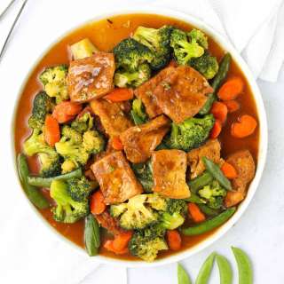 Quick & Easy Chinese Braised Tofu