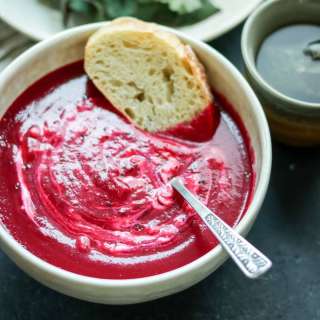 Roasted Beet Soup Recipe