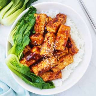 Quick & Easy Sweet and Sticky Tofu