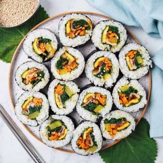 Easy & Simple Pork Belly Kimbap