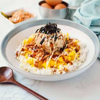 10-min. Easy Korean Tuna Mayo Deopbap