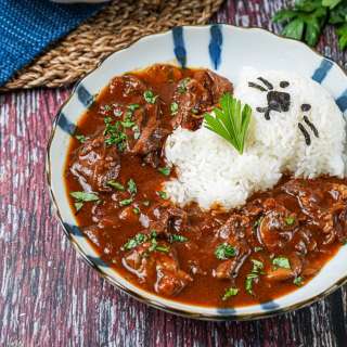 Hayashi Rice (Japanese Hashed Beef Rice)