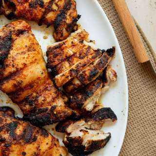 Grilled Boneless Chicken Thighs