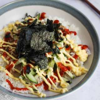 10-min. Easy Spicy Tuna Rice Bowl