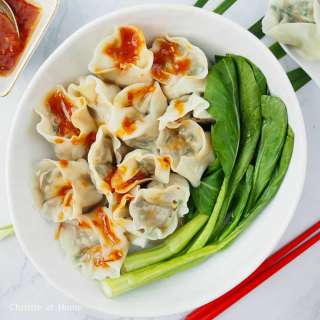 Quick & Easy Pork Chive Wontons
