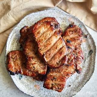 Smoked Pork Chops (Reverse Sear Method)
