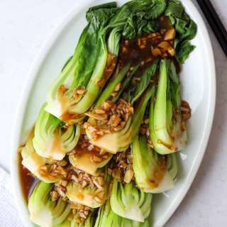 Easy 10-min. Chinese Garlic Bok Choy