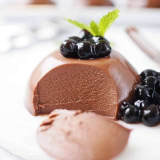 Easy & Simple Boba Mint Chocolate Mousse
