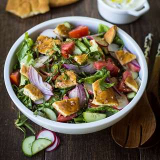 Lebanese Fattoush Salad Recipe