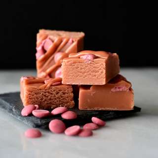 Ruby Chocolate Fudge