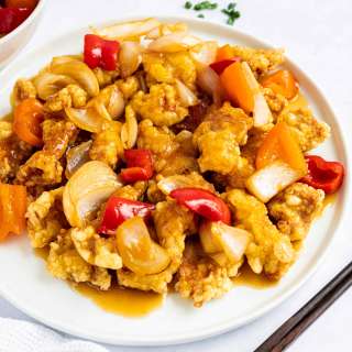 Quick & Easy Tangsuyuk (Korean Sweet and Sour Pork)