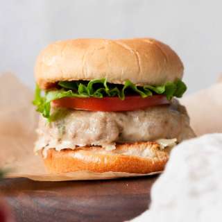 Juiciest Grilled Turkey Burgers