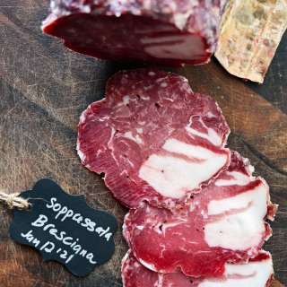 Sopressata Salami Made with Whole Tenderloin and Pork Belly
