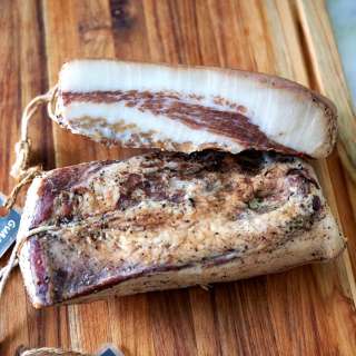 Homemade Guanciale