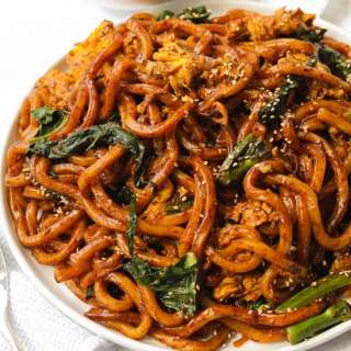 Easy 20-min. Soy Egg Udon Stir Fry