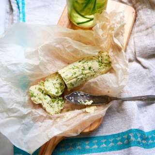Garlic Scape Compound Butter
