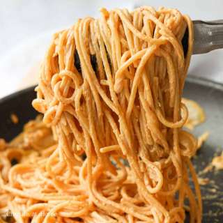 15-min. Easy Kimchi Cream Pasta