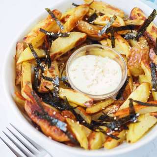 Easy & Simple Sesame Nori Fries
