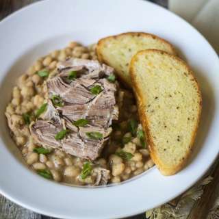 Slow Cooker Tuscan Pork and White Beans Recipe
