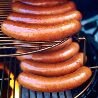 Quick Hot Smoked Sausage (Honey Garlic)