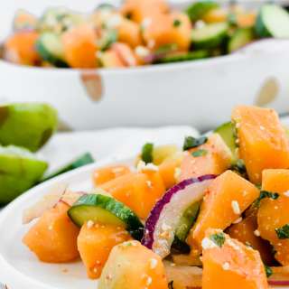Cucumber Melon Salad