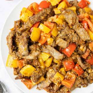Quick & Easy Chinese Style Satay Beef