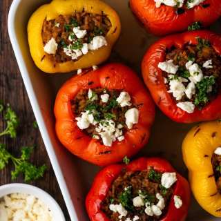 Greek Stuffed Peppers Recipe