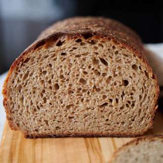 Dark Rye Bread Recipe (with Sourdough Discard)