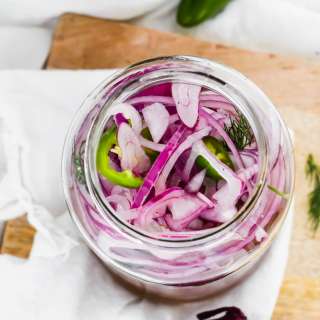 Apple Cider Vinegar Pickled Onions