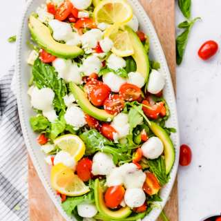 Arugula Caprese Salad