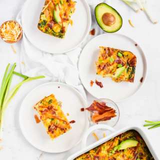 Bacon Potato Egg Casserole