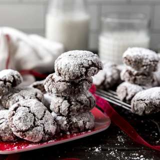 Chocolate Crinkle Cookies Recipe