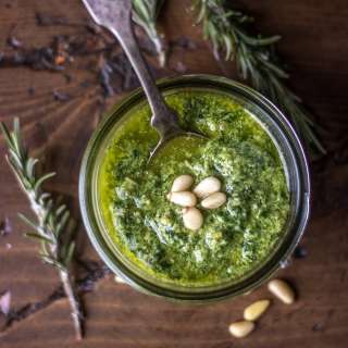 Arugula Pesto with Rosemary Recipe