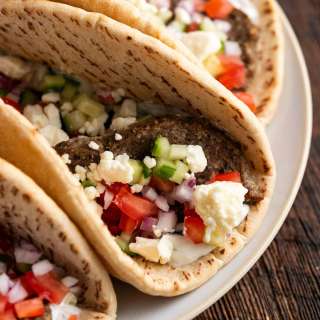 Lamb Gyros Recipe with Tzatziki Sauce